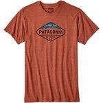 Patagonia Men's Fitz RoyCrest/Poly T-Shirt, Men, M'S Fitz Roy Crest/Poly