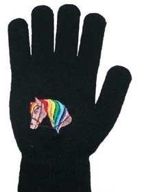 Childrens Horse Head Pattern Magic Riding Gloves