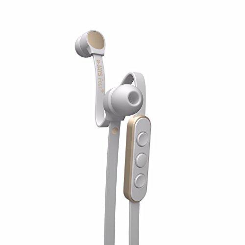 JAYS a Four+ iOS Headphones - White/Gold