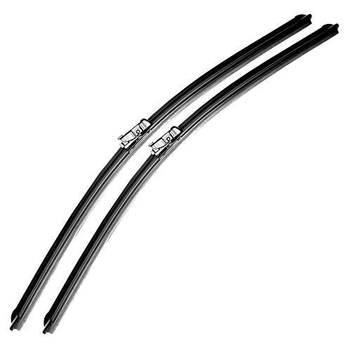 ForKuga flat aero windscreen Push Button fittment Front Wiper blades Push Button 24" 17" Flat