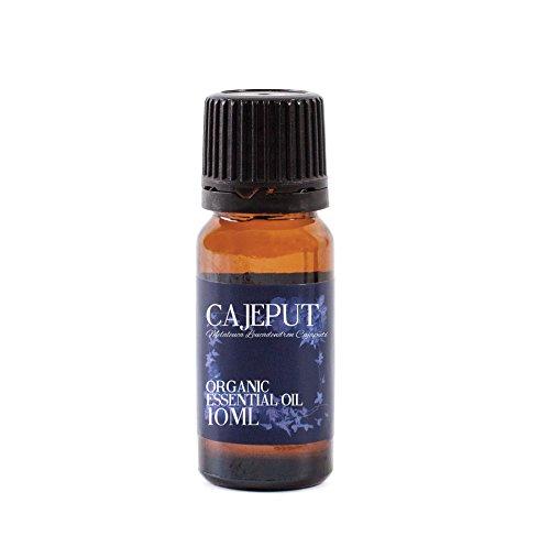 Mystic Moments | Organic Cajeput Essential Oil 10ml - Pure & Natural Oil for Diffusers, Aromatherapy & Massage Blends Vegan GMO Free