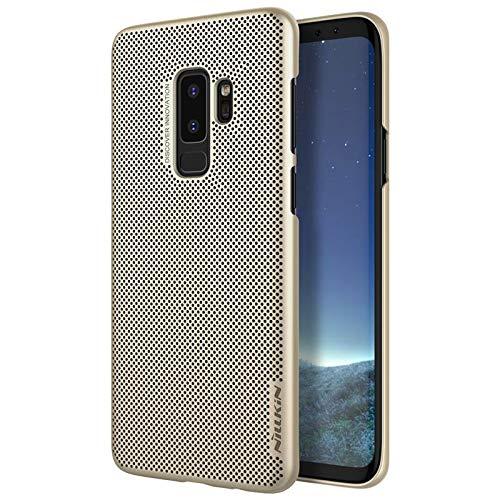 Nillkin Case for Samsung Galaxy S9 Plus (5.8" Inch) Air Case PC Material Matte Finish Ventilated Scratch Resist Gold Color