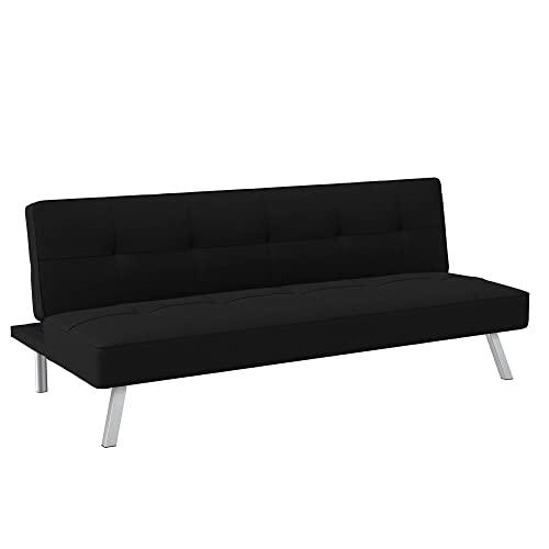 Serta Rane Convertible Sofa Bed, Black