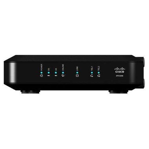 Cisco DPC3208 8x4 DOCSIS 3.0 Gigabit Internet Cable Modem 340Mbps With Embedded Digital Voice Charter Spectrum Mediacom