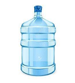 Uva World UVA Universal Plastic Water Dispenser Bottle (Blue) - 20 LTR