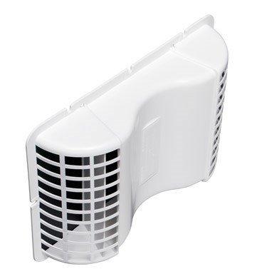 Deflect-O Undereave Vent 2-1/4 " H X 7 " W X 10-1/8 " L, 4-13/16 " White