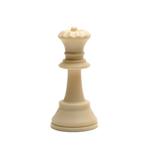 Tournament Staunton Replacement Chess Piece - Light Queen matches ASIN B007VIZMA2