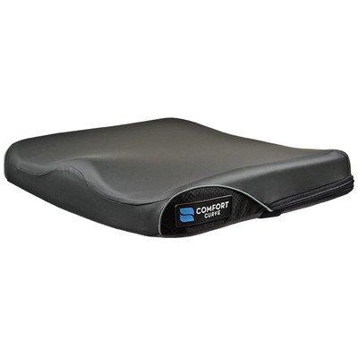 Curve Wheelchair Cushion Size: 22" x 18", Cover Type: Stretch-Air