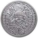 Pieces of Eight Privateer Pirate - 1 oz Silver Shield Round