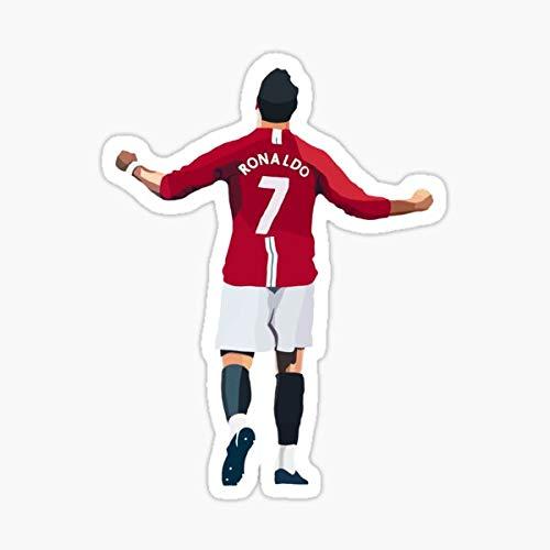 Cristiano Ronaldo Manchester United Legend Sticker - Peel and Stick - Sticker Graphic - Die Cut Vinyl