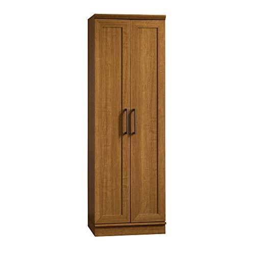 Sauder HomePlus Storage Pantry cabinets, ‎L: 23.25" x W: 17" x H: 71.18", Sienna Oak