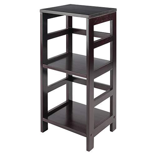 Winsome Leo Model Name Shelving, Tall, Espresso