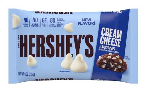 Hershey Cream Cheese Flavored White Baking Chips 8 oz w/Exit 28 Bargains sticker