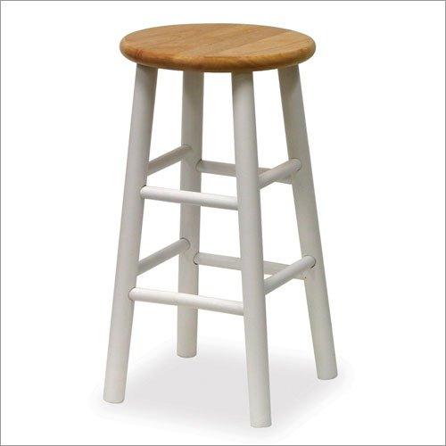 Winsome Tabby Stool, White