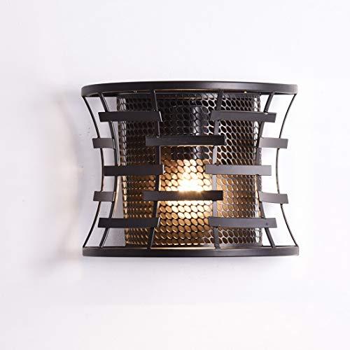 AXILAND Truelite Industrial Rustic Metal Mesh Wall Sconce Vintage Wall Lantern