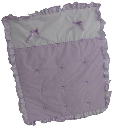 Baby Doll Bedding Regal Crib Comforter, Lavender