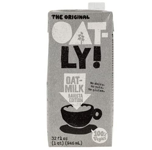 OatlyBarista Edition Oatmilk, 32 Ounce (12 Pack)