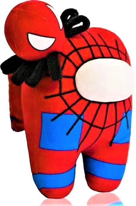 Pappy Spiderman Toys 25cm Among Us Plush Toys Superhero Toys – Marvel Toys Among Us Cuddly Plushies – Marvel gifts Spiderman Boys Toys Superhero Gifts- Kids Toys Roblox Superhero toys, Spider man