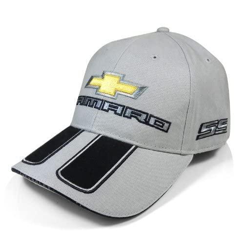 Chevrolet Camaro Rally Stripe Silver Baseball Cap