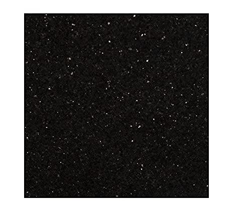 Granite Wall Tile Flooring Countertops Black Galaxy 12" x 12" Polished for Kitchen Backsplash Bathroom Shower