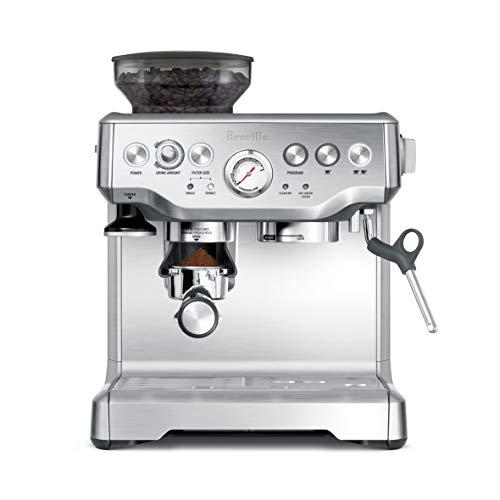 Breville BES870XL Espresso Machine, One Size, Brushed Stainless Steel