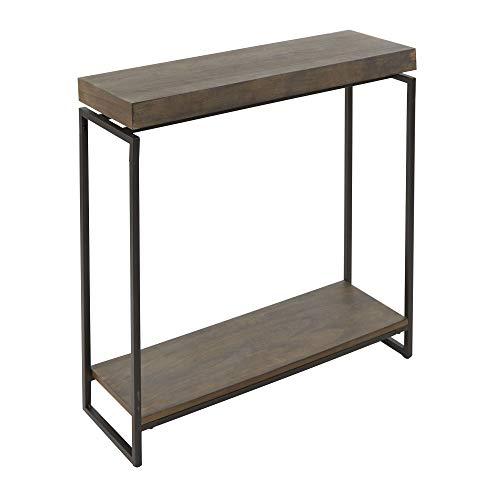 Silverwood Console Table Gunmetal Gray