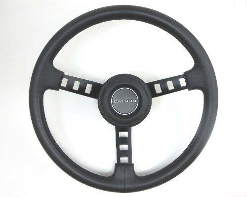 Datsun Competition Steering Wheel with Datsun Horn pad for Datsun 240Z 260Z 280Z 510 Skyline and More