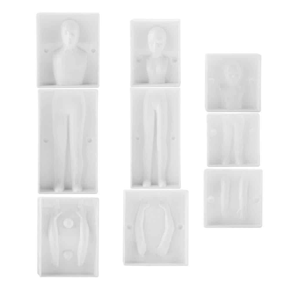 3D Human Body Decorating Mould,3D People Shaped Baking Fondant Cake DIY Molds Pastry Baking Decoration Mould Bakeware