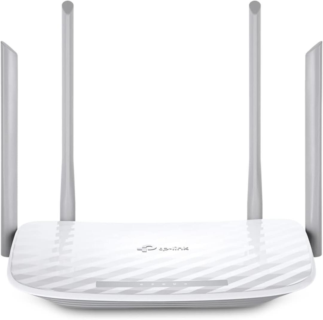 TP-LinkAC1200 WiFi Router (Archer A54) - Dual Band Wireless Internet Router, 4 x 10/100 Mbps Fast Ethernet Ports, Supports Guest WiFi, Access Point Mode, IPv6 and Parental Controls