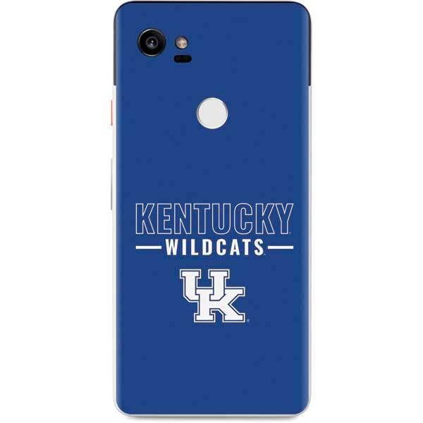 Skinit Decal Phone Skin Compatible with Google Pixel 2 XL - Officially Licensed College Kentucky Wildcats Design