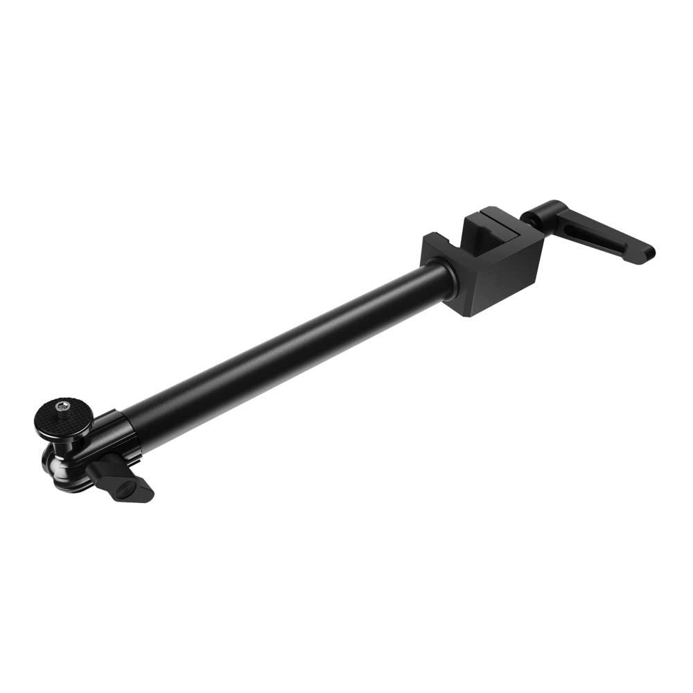 ElgatoSolid Arm, Holding Arm with Padded Clamp for easy Mounting and Adjusting of Lights, Cameras, and Microphones, for Streaming, Videoconferencing, and Studios