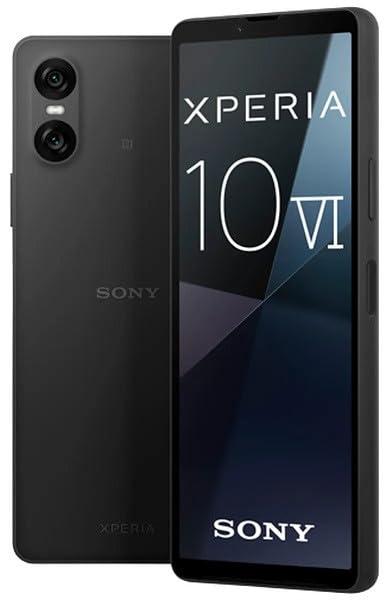 SonyXperia 10 VI 5G XQ-ES72 128GB 8GB RAM Factory Unlocked (GSM Only | No CDMA – not Compatible with Verizon/Sprint) Smartphone Global Version Mobile Cell Phone – Black