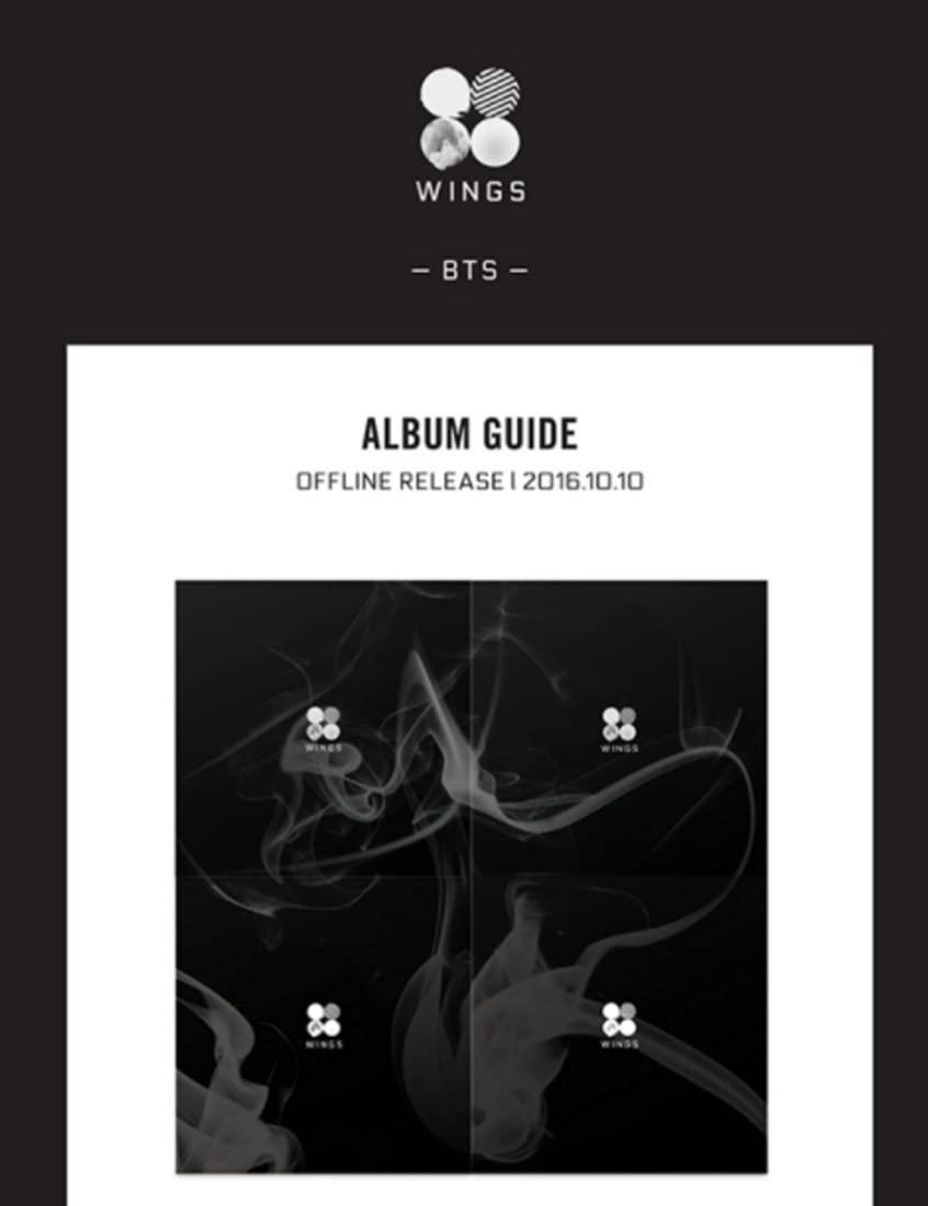 BTS - WINGS (Vol.2) [W ver.] CD with Official Folded Poster & Extra Gift Photocard