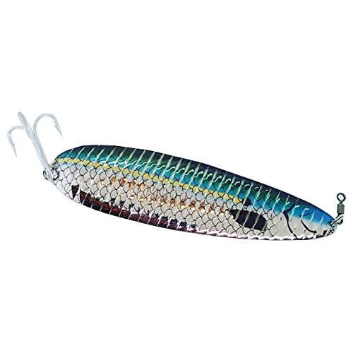 Nichols Lures6FS21-25 6" Ben Parker Mini Magnum Flutter Spoon, Blueback HD, 2.5oz