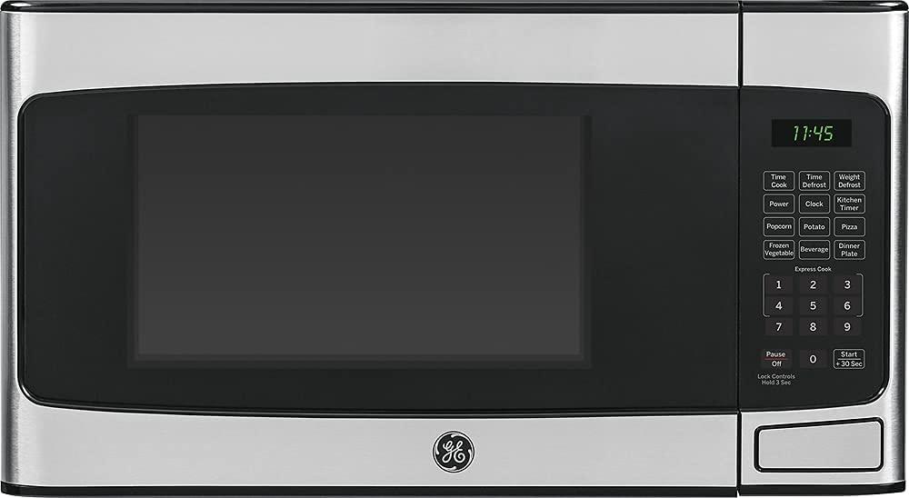 GEJES1145SHSS 1.1 Cu. Ft. Capacity Countertop Microwave, Stainless Steel