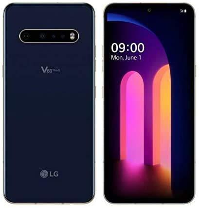 LG V60 ThinQ 5G 128GB Android Smartphone LM-V600TM (Renewed) (Classy Blue, 128GB, GSM Unlocked)