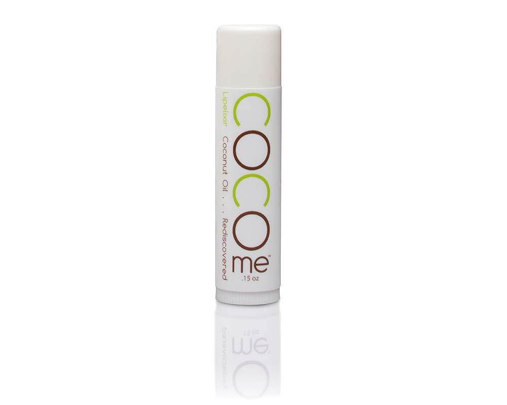 CocoMe Organic Lip Balm. Virgin coconut oil and beeswax. Best lip repair, lip moisturizer and protection among lip care products. Enhances honest beauty. Dermatologist recommended. Pack of 3 lip balms