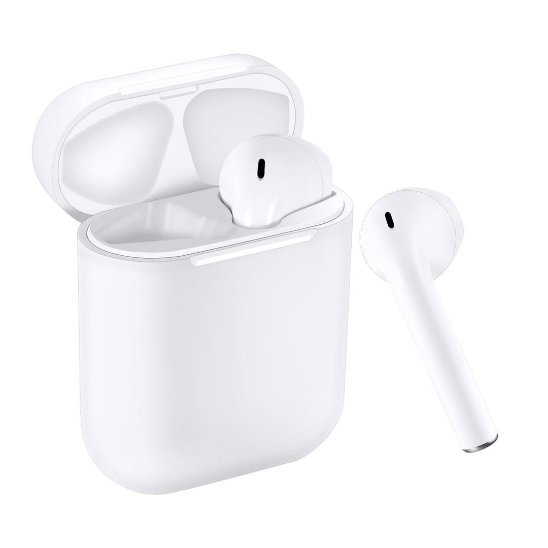 AirPods Bluetooth Wireless Earbuds,Air Buds Pods Bluetooth 5.3 Headphones Noise Cancelling Stereo Ear pods in-Ear Earplug Built-in Mic IPX7 Waterproof Earphones Sport Headsets for iOS/Android/Samsung