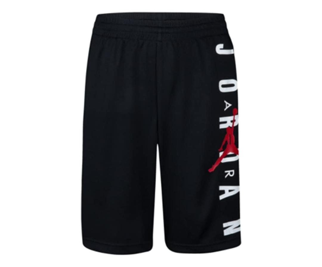 NikeJordan Boy's Shorts (Big Kids) Black LG (14-16 Big Kid)