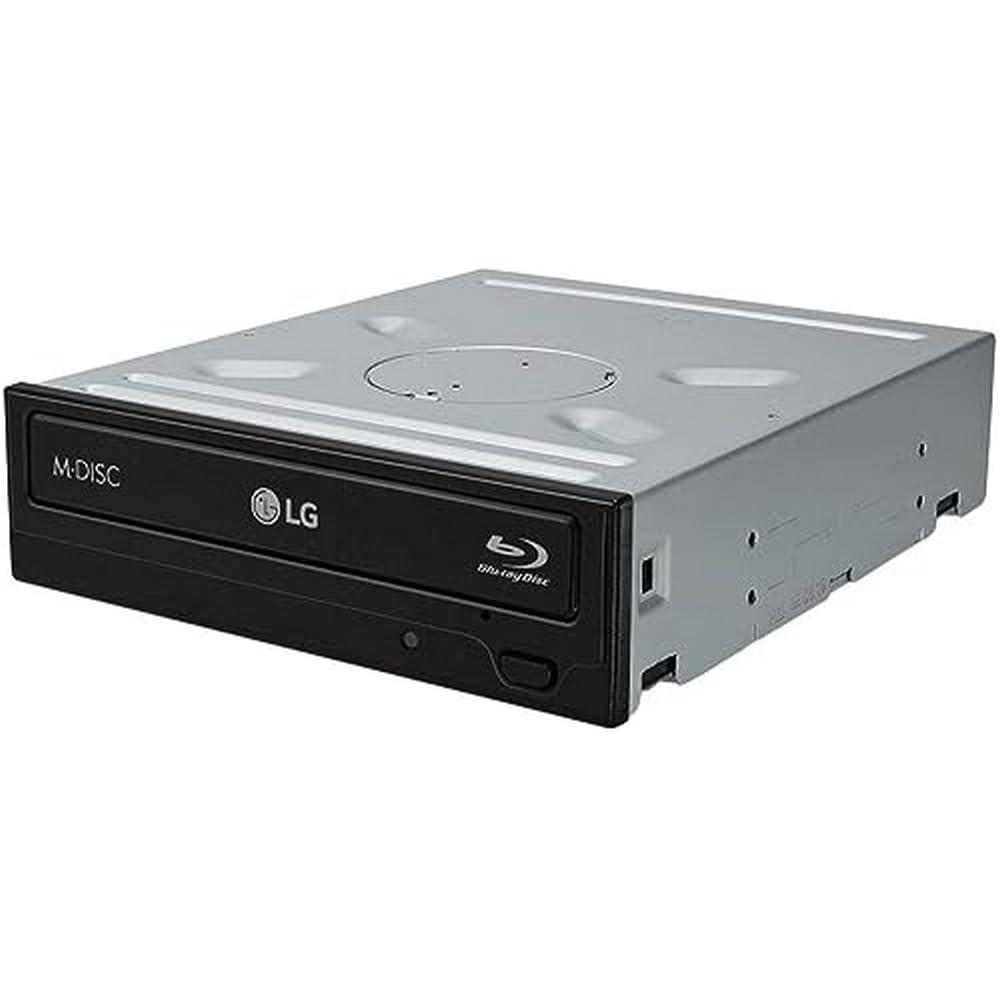 LGElectronics WH14NS40 14X Blu-ray/DVD/CD Multi compatible Internal SATA Rewriter Drive, BDXL, M-DISC Support, Black