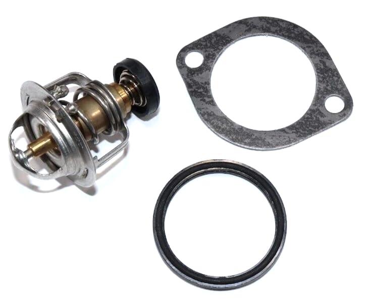 Compatible with Kawasaki Diesel Mule 2510, 3010, 4010 Thermostat -Replaces 49054-1068 & Gasket 11060-1959 / Daihatsu DM950 DM850