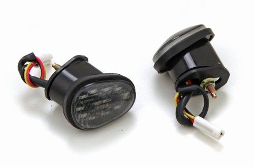 Flat Mount LED Dual Ciruit Running + Turn Signal Lights fits Yamaha YZF R1 2009-2014