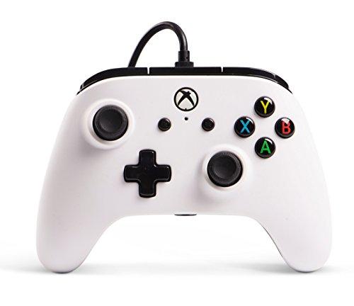 Enhanced Wired Controller For Xbox One - White, Gamepad, Wired Video Game Controller, Gaming Controller, Xbox One, Works With Xbox Series X|S