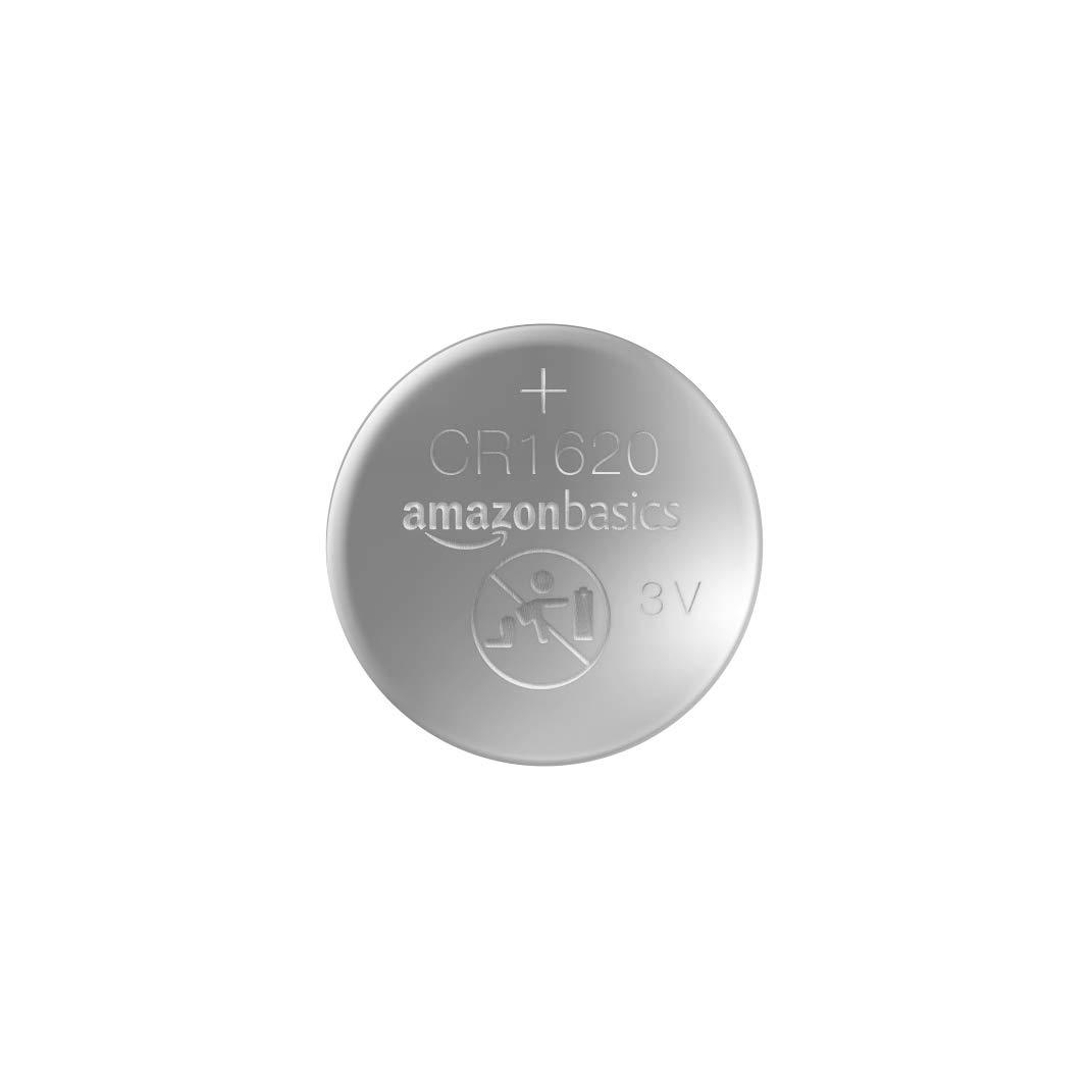 Amazon Basics CR1620 Lithium Coin Cell - Pack of 2