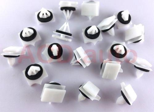 compatible with 100xNylon PANEL MOULDING CLIPS GM CHEVY AVALANCHE 2002-ON 11518357