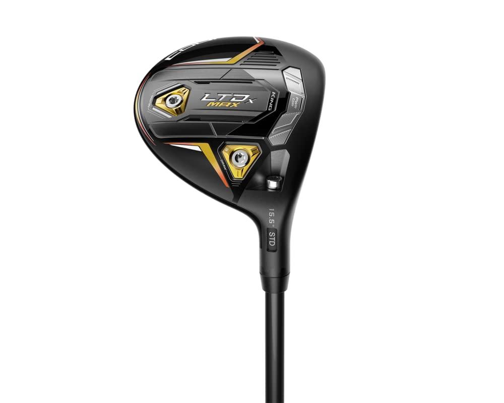 Cobra Golf 2022 LTDX Max Men's Fairway Matte Black-Gold Fusion