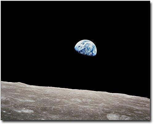 FARAHO Earthrise from The Moon 11x14 Museum Silver Halide Photo Print