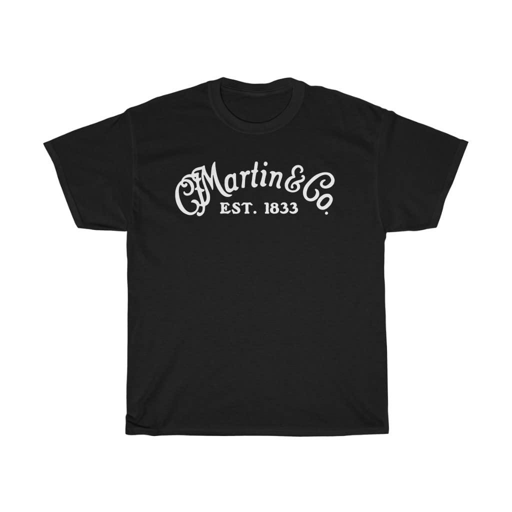 C.F. Martin & CO. Guitar Logo Men's Black T-Shirt Funny Vintage Gift Men Women