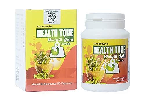 Extra Effective Health tone Weight Gainer Capsules -(Made in Thailand) 90 Capsule 1Month Course