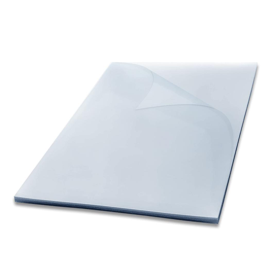 HOUYEE 100 Pack Clear Binding Presentation Covers, PVC Report Covers,12 Mil,8-1/2 x 11 Inches, Letter Size